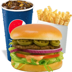 Jalapeño Burger Combo